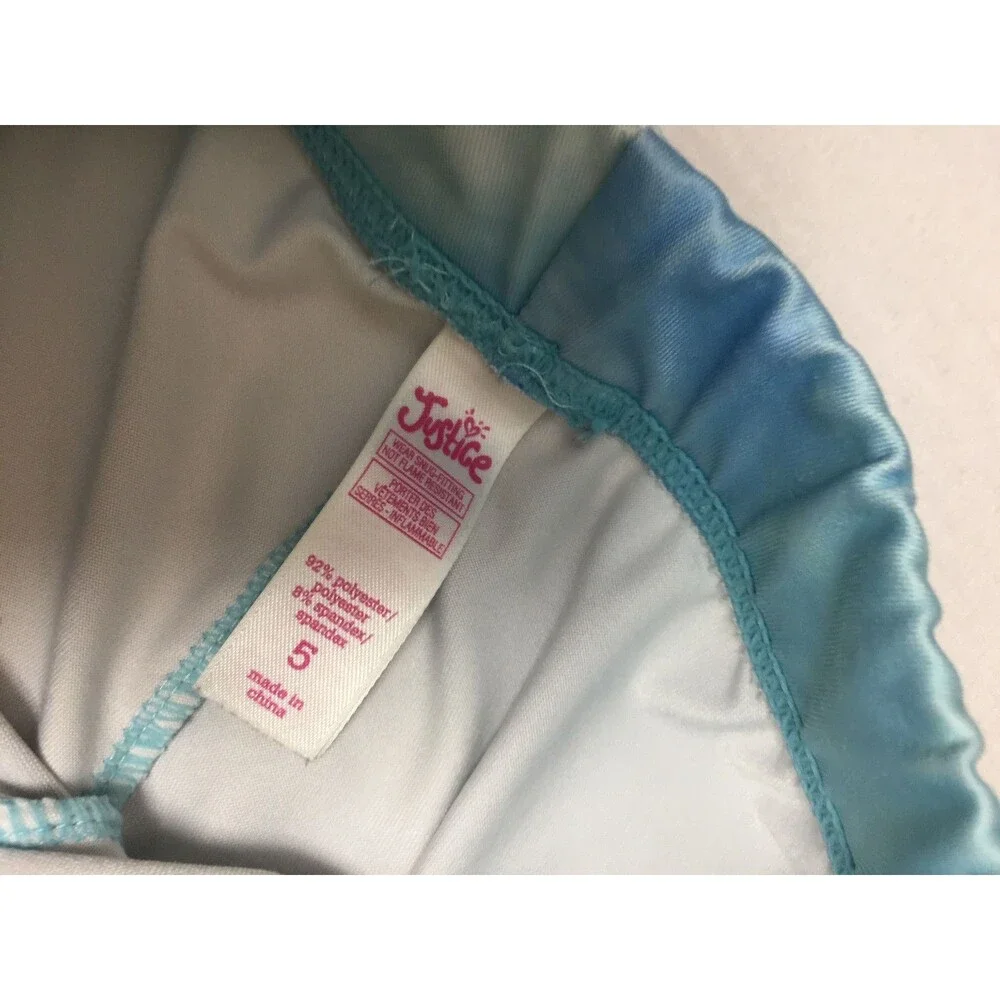JUSTICE GIRLS PULL ON ATHLETIC CAPRIS SIZE 5